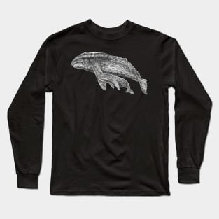 Gray Whales Long Sleeve T-Shirt